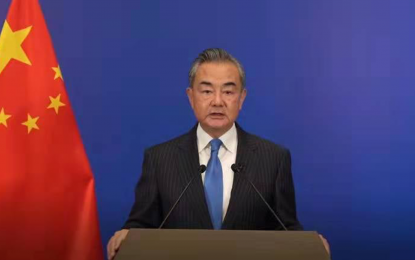 <p>Chinese State Councilor and Foreign Minister Wang Yi. <em>(Photo courtesy of the Chinese Embassy in the Philippines)</em></p>