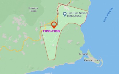 <p><em>(Google map of Tipo-Tipo, Basilan)</em></p>