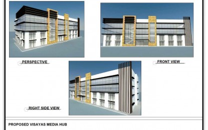 <p><strong>VISAYAS MEDIA HUB</strong>. Photo shows the perspective drawing of the proposed Visayas Media Hub which is set to be established in Barangay Subangdaku, Mandaue City, Cebu. The PHP300-million building will ensure delivery of the right information to the communities, Senator Christopher Lawrence "Bong" Go said on Thursday (Jan. 20, 2022).<em> (Photo courtesy of PCOO)</em></p>