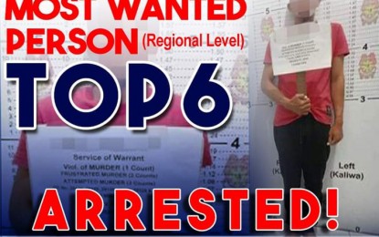 <p><strong>DISMISSED SOLDIER</strong>. Police forces arrest Abdul Yaser, 41, a dismissed soldier in a law enforcement operation early Friday (Jan. 21, 2022) in Tandong Ahas, Lamitan City, Basilan province. Yaser, who faces a string of criminal cases, is listed as the sixth most wanted person in the Zamboanga Peninsula (Region 9). <em>(Photo courtesy of ZCPO)</em></p>
<p> </p>