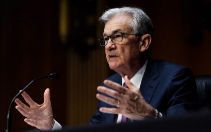 <p>U.S. Federal Reserve Chair Jerome Powell testifies at a confirmation hearing before the Senate Banking Committee in Washington, D.C., the United States, on Jan. 11, 2022. <em>(Graeme Jennings/Pool via Xinhua)</em></p>
