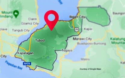 <p>Google map of Lanao del Norte.</p>