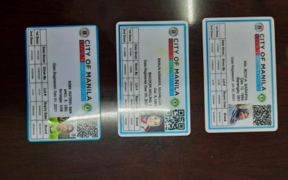 <p><strong>FAKE VAX CARD.</strong> Bogus Covid-19 vaccine cards recovered by Manila Police District operatives in a recent buy bust operation in Quiapo, Manila. Three suspects were arrested and are now under the custody of MPD Police Station 14. <em>(Photo courtesy of Manila Police District)</em></p>