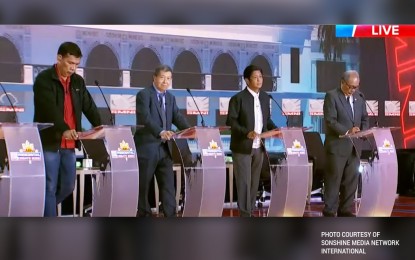 <p>SMNI presidential debate on Feb. 15, 2022 <em>(Screengrab)</em></p>