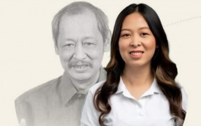 <p><strong>SUCCESSOR</strong>. Photoshopped picture of the late councilor Elmer Sy and his daughter Psyche Marie “Pao” Sy, who has been named by President Rodrigo R. Duterte as her father's successor in the Bacolod City Council in an appointment dated Feb. 9, 2022. The elder Sy died due to complications after he contracted Covid-19 in June 2021. <em>(Photo courtesy of Asenso Bacolod Facebook page)</em></p>
