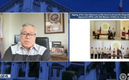 <p>Trade Secretary Ramon Lopez <em>(Screengrab from Palace briefing)</em></p>