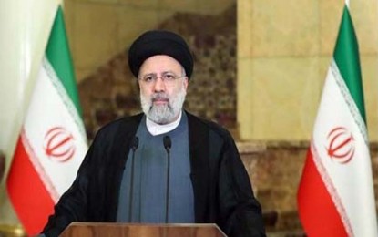 <p>Iranian President Ebrahim Raisi. <em>(File Photo)</em></p>