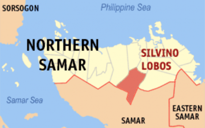 <p><strong>CLASH SITE</strong>. The map of Silvino Lubos in Northern Samar. A member of the New People’s Army (NPA) died in a clash with government troops on the outskirts of the town on Tuesday (Feb. 23, 2022). <em>(Google image)</em></p>