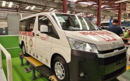 <p>Philippine Charity Sweepstakes Office  ambulance <em>(Photo courtesy of Tipo-Tipo municipal government)</em></p>