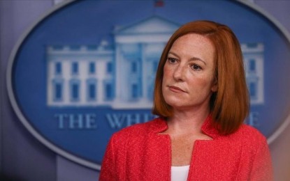 <p>White House spokesperson Jen Psaki <em>(Anadolu photo)</em></p>