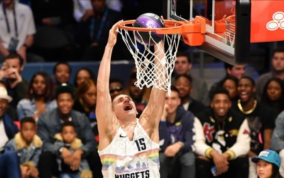 <p>Serbian center Nikola Jokic <em>(Anadolu photo)</em></p>