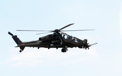<p>Turkish T-129 ATAK attack helicopter <em>(File photo)</em></p>