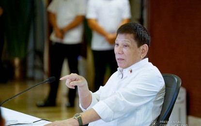 <p>President Rodrigo Duterte <em>(King Rodriguez/Presidential photo)</em></p>