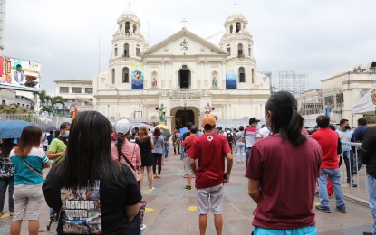 <p>Minor Basilica in Quezon Boulevard, Manila <em>(PNA file photo) </em></p>