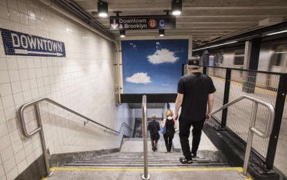 <p>New York City subway <em>(Photo courtesy of New York Metropolitan Transportation Authority)</em></p>