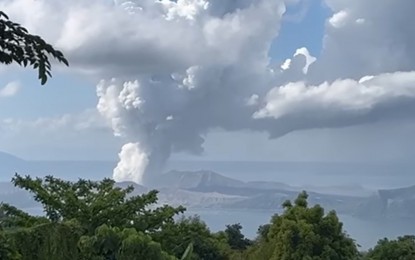 PBBM monitoring Taal Volcano activity, says SOPs ‘in place’