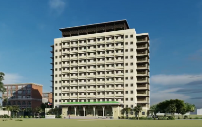 <p><strong>MEDIUM-RISE BUILDINGS.</strong> The Department of Education (DepEd) shows a design for its medium-rise school building for learners, in a Facebook Livestream on Tuesday (March 29, 2022). The DepEd presented the design aiming to address problems of increased learners' population and classroom shortage. <em>(Screengrab)</em></p>