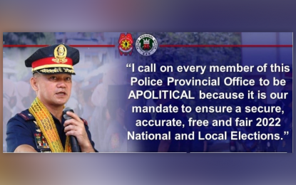 <p>Police Regional Police – Bangsamoro Autonomous Region in Muslim Mindanao Director Brig. Gen. Arthur Cabalona.<em> (Image courtesy of PRO-BARMM)</em></p>