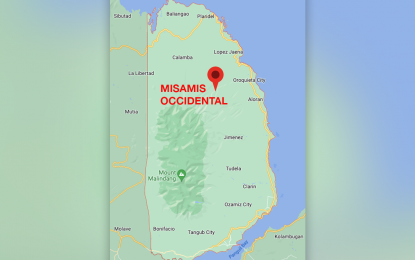 <p>Google map of Misamis Occidental.</p>