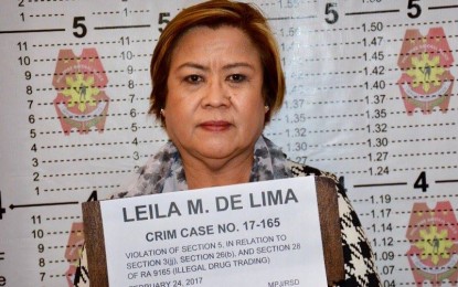 <p>Senator Leila de Lima<em> (PNP photo)</em></p>