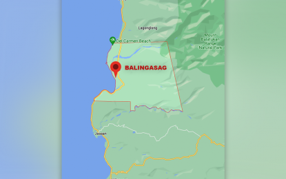 <p>Google map of Balingasag municipality, Misamis Oriental.</p>