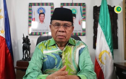 <p><strong>ADJUSTED WORKING HOURS.</strong> Bangsamoro Autonomous Region in Muslim Mindanao Chief Minister Ahod 'Murad' Ebrahim on Monday (April 4, 2022) modifies the working schedule of civil servants in the region during the observance of Ramadan. Election activities should not disrupt every Muslim’s religious duties and performance during the fasting month, Ebrahim says. <em>(Photo courtesy of Bangsamoro Information Office–BARMM)</em></p>