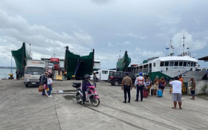 <p><strong>SAFE TRAVEL</strong>. Personnel of the Cebu Port Authority (CPA) are seen supervising the disembarkation of passengers and unloading of cargoes at the pier area in Cebu City in this undated photo. CPA general manager Leonilo Miole said in a forum on Wednesday (April 6, 2022) that all seaports in the province will be placed on heightened alert starting on Monday next week in anticipation of an influx of passengers during the Holy Week.<em> (Photo courtesy of CPA)</em></p>