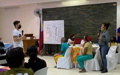 <p><strong>UPHOLD IP RIGHTS.</strong> The OPAPRU and NCIP hold a three-day assembly for Indigenous Peoples (IPs) in Agusan del Sur on March 22-24, 2022. The assembly aims to empower IP women who are exposed to armed conflict and discrimination.<em> (Photo courtesy of OPAPRU)</em></p>