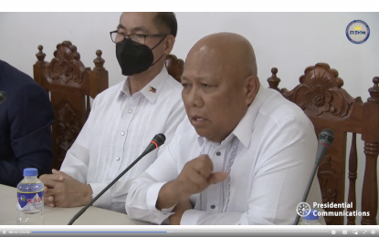 <p>Defense Undersecretary Cesar Yano <em>(screengrabbed from RTVM)</em></p>