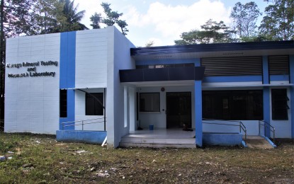 <p><strong>TESTING LAB</strong>. The Caraga Mineral Testing and Research Laboratory, the only mineral testing lab in the region, is expected to be fully operational by 2024. The facility is envisioned to provide highly equipped, accessible, and affordable analytical testing for mining companies in the region. <em>(Photo courtesy of DOST Caraga Director Noel Ajoc)</em></p>