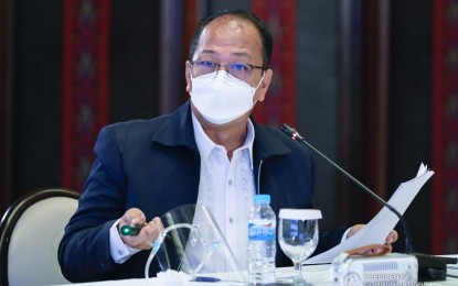 <p>National Task Force (NTF) against Covid-19 chief implementer and vaccine czar Secretary Carlito Galvez Jr. <em>(File photo)</em></p>