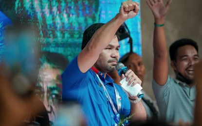 <p>Sen. Manny Pacquiao <em>(Facebook photo)</em></p>