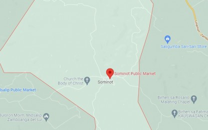 <p>Google map of Sominot municipality, Zamboanga del Sur.</p>