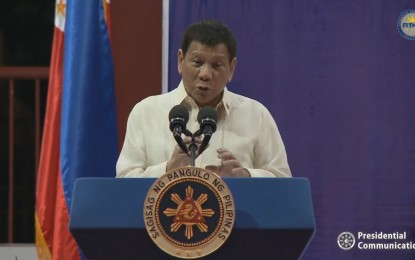 <p>President Rodrigo Roa Duterte<em> (Screengrab from RTVM)</em></p>