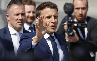 <p>French President Emmanuel Macron <em>(Anadolu)</em></p>