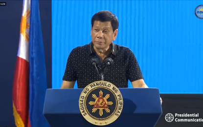 <p>President Rodrigo Duterte <em>(Screengrab from RTVM)</em></p>