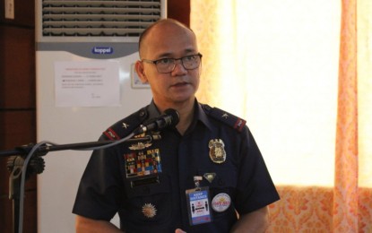 <p><strong>INTENSIFIED ANTI-CRIME CAMPAIGN.</strong> Brig. Gen. Arthur Cabalona, Police Regional Office - Bangsamoro Autonomous Region in Muslim Mindanao (PRO-BARMM) director, orders law enforcers to intensify the campaign against loose firearms and other violators in the runup to May 9 elections. Police arrested during a simultaneous operation in the region Tuesday (May 3, 2022) 18 suspects, including four wanted men.<em> (Photo courtesy of PRO-BARMM)</em></p>