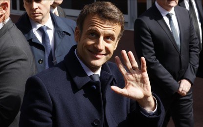 <p>French President Emmanuel Macron <em>(Anadolu)</em></p>