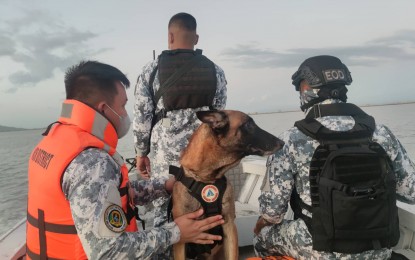 <p>A Philippine Coast Guard K9 unit.<em> (Photo courtesy of PCG)</em></p>