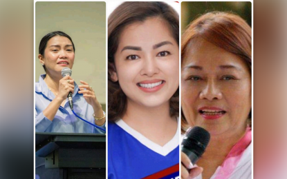 <p><strong>WOMEN LEADERS.</strong> Three women in Davao Region are proclaimed governors-elect in the May 9, 2022 elections. Neophytes Yvonne Roño Cagas (left) won in Davao del Sur and Dorothy Gonzaga, (center) former Court of Appeals (CA) associate justice, triumphed in Davao de Oro, while Corazon Malanyaon ran unopposed in Davao Oriental.<em> (Photo taken from the candidates' respective Facebook Pages)</em></p>