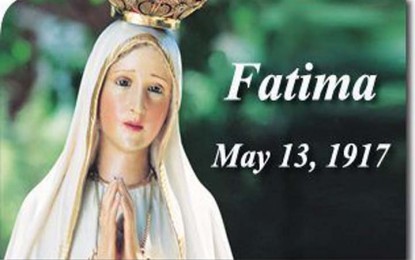 Catholics mark 105th anniversary of Fatima Apparition