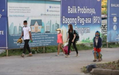 <p>Balik Probinsya, Bagong Pag-asa program <em>(PNA file photo by Robert Alfiler)</em></p>