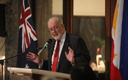 <p>Australian Ambassador Steven Robinson AO <em>(PNA photo by Avito C. Dalan)</em></p>