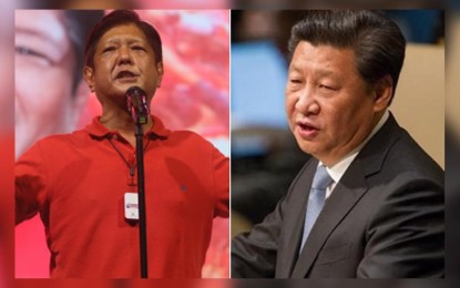 <p>Presumptive President Ferdinand "Bongbong" Marcos Jr. and Chinese President Xi Jinping</p>