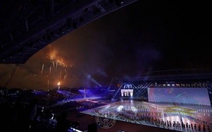 <p> </p>
<p>31st Southeast Asian Games opening ceremonies in Hanoi, Vietnam<em> (Photo courtesy of PSC)</em></p>