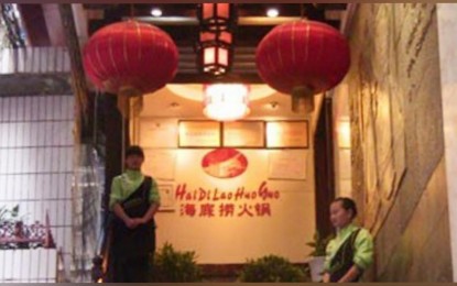 <p><strong>HOT POT.</strong> Haidilao Hot Pot Restaurant in Jianyang, Sichuan Province in China. Haidilao, China's largest hot pot chain, is set to open its first restaurant in the Philippines next month.<em> (Photo from Haidilao website)</em></p>