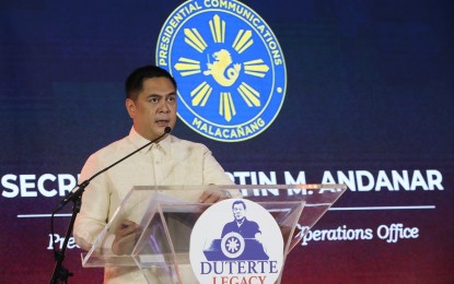 <p>Acting presidential spokesperson and Communications Secretary Martin Andanar<em> (File photo)</em></p>