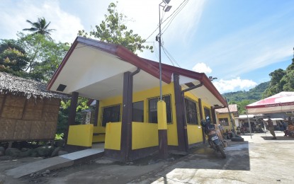 <p><strong>FINISHED PROJECT.</strong> This health center facility is one of the four barangay development projects turned over by the provincial government of Davao de Oro to Barangay Golden Valley, Mabini, Davao de Oro, Tuesday (May 31, 2022). Also turned over are two farm-to-market roads and a water system.<em> (Photo courtesy of Serbisyo Oro Mismo Facebook Page)</em></p>