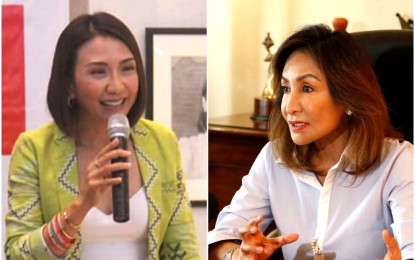 <p>Liloan, Cebu Mayor Ma. Christina Garcia-Frasco (left) and Governor Gwendolyn Garcia. <em>(File photos)</em></p>