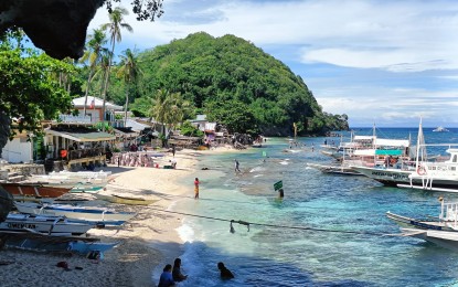 <p><strong>BnB LISTING</strong>. The Provincial Tourism Unit in Negros Oriental is pushing for a master list of bed-and-breakfast (BnB) accommodations as tourism picks up in the province with the easing of borders. BnBs provide a less expensive accommodation option, such as those visiting Apo Island (shown in photo) for a short stay. <em>(Photo courtesy of Provincial Tourism Officer Myla Mae Abellana)</em></p>